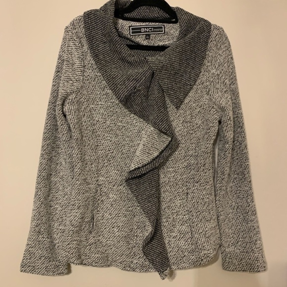 BNCI by blanc noir sweater jacket